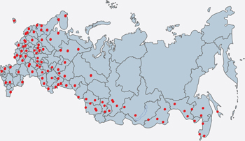 карта РФ